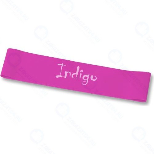 Эспандер Indigo 6004-2 HKRB Medium 46х5х0,05 см, цикламеновый