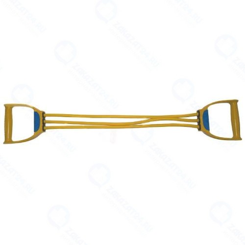 Эспандер Indigo SM-073, Latex Light 6-18  кг, 70  см, желтый