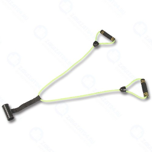 Эспандер Indigo SM-198, с фиксатором в дверной проем, 2 жгута