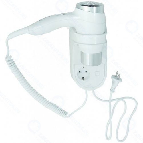 Фен настенный BEMETA Hotel с держателем, белый (945233054)