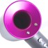 Фен Dyson Supersonic (фуксия) в кожаном чехле