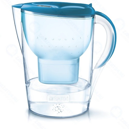 Фильтр-кувшин для воды BRITA Marella Memo XL, 3,5 л, голубой + Maxtra+ Универсальный