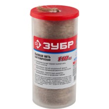 Нить Зубр льняная сантехническая, 110 м (4-51992-110) Нить Зубр льняная сантехническая, 110 м (4-51992-110)