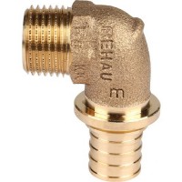 Угольник-переходник Rehau 13660881001 (RQLAGK0O17R32V)