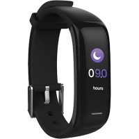 Смарт-браслет Qumann QSB 09 Black (Q-10090)