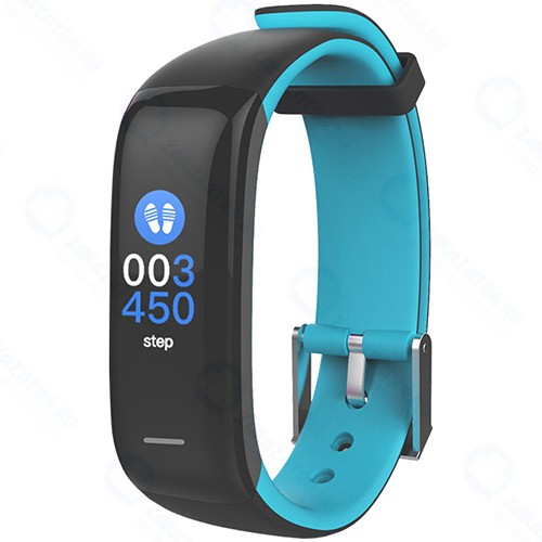 Смарт-браслет Qumann QSB 09 Black/Blue (Q-10094)