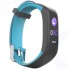 Смарт-браслет Qumann QSB 09 Black/Blue (Q-10094)