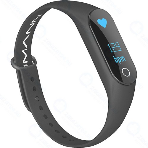 Смарт-браслет Qumann QSB 08+ Black (Q-10180)