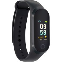 Смарт-браслет Qumann QSB 10 Black (Q-10280)