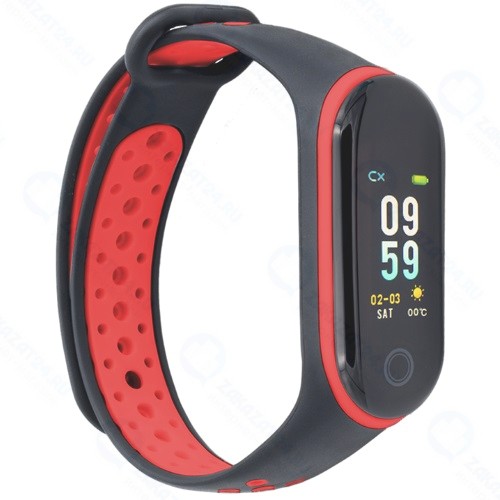 Смарт-браслет Qumann QSB 10 Red/Black (Q-10284)