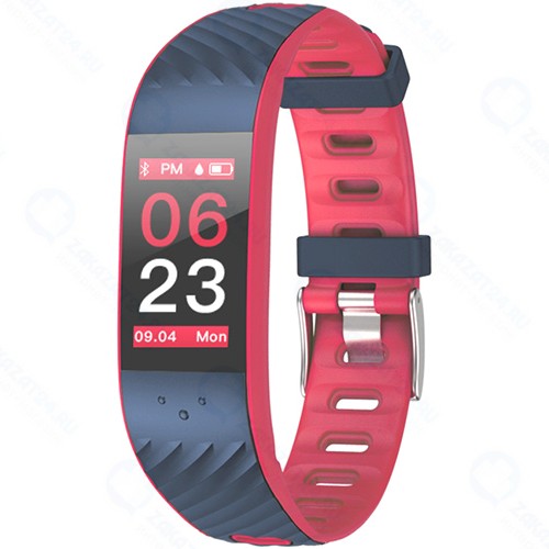 Смарт-браслет Qumann QSB 12 Dark Blue/Red (Q-12002)