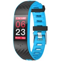 Смарт-браслет Qumann QSB 12 Blue/Black (Q-12003)