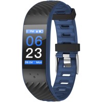 Смарт-браслет Qumann QSB 12 Dark Blue/Black (Q-12004)