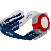 Фонарь налобный Фотон SH-200, красный (23518)