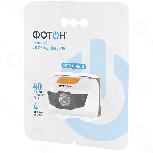 Фонарь налобный Фотон SH-500, белый (23519)