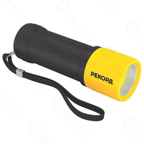 Фонарь Рекорд MR-270, желтый (23540)