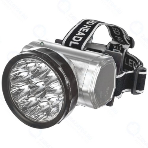 Фонарь налобный IN-HOME HLA 04M 2W 10LED 200Lm, 10 ч, 2 режима з/у 230В