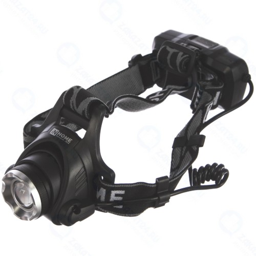 Фонарь налобный IN-HOME HLA 06B 5W LED 450Lm, 10 ч, 3 режима, з/у 230В