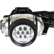 Фонарь налобный Ultraflash LED5351 металлик