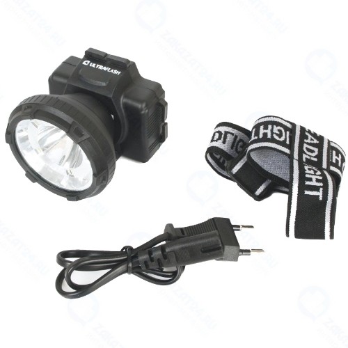 Фонарь налобный Ultraflash LED5367 Black
