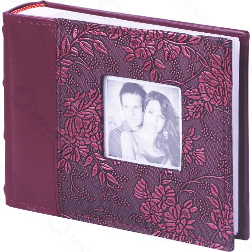 Фотоальбом Brauberg на 100 фото, 10х15 см, коричневый (390693)