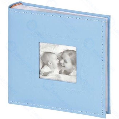 Альбом для фотографий Brauberg Cute Baby, 200 фото, 10х15 см, синий (391142)