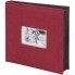 Альбом для фотографий Brauberg 500 фото, 10х15 см, ткань, бордовый (391187)
