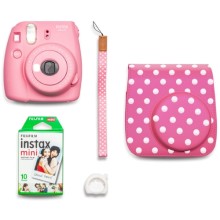 Фотоаппарат моментальной печати Fujifilm Instax Mini 9 Pink (Blue Star Set) Фотоаппарат моментальной печати Fujifilm Instax Mini 9 Pink (Blue Star Set)