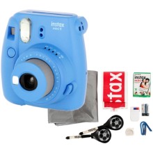 Фотоаппарат моментальной печати Fujifilm instax Mini 9 Blue (Cobalt Set Champion)