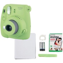 Фотоаппарат моментальной печати Fujifilm Instax Mini 9 Green (Lime Green Set Fest)