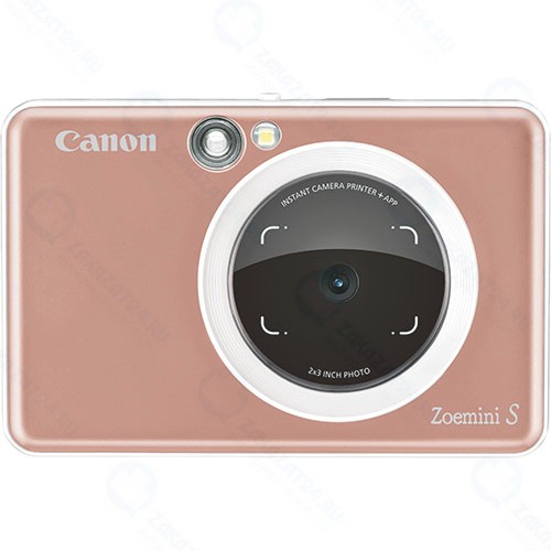 Фотоаппарат моментальной печати Canon Zoemini S Rose Gold (ZV-123-RG)