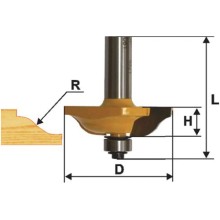 Фреза по дереву Энкор ф63,5х16 мм, хвостовик 12 мм (10580)