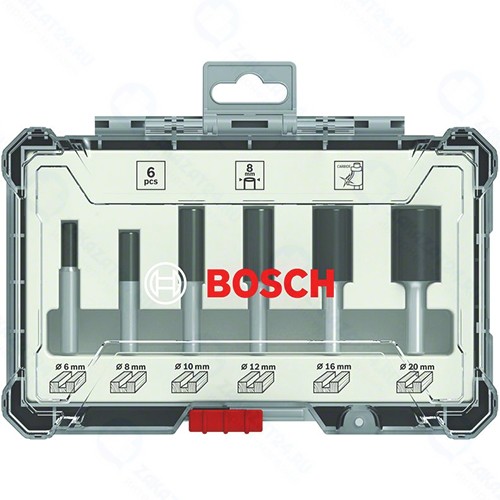 Набор фрез по дереву Bosch S6 мм (2.607.017.465)