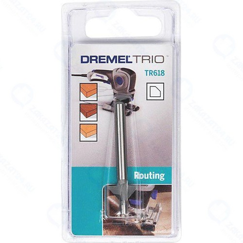Фреза по дереву Dremel TR618, Ф9,5 мм, S4,8 мм (2615T618JA)