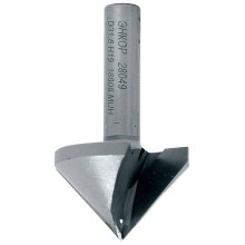 Фреза по дереву Энкор V-образная, 90 градусов, ф31,8 мм, хвостовик 8 мм (28049) Фреза по дереву Энкор V-образная, 90 градусов, ф31,8 мм, хвостовик 8 мм (28049)