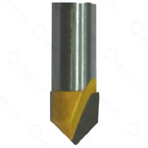 Фреза по дереву Энкор ф6,35 мм V-образная, 90 градусов, хвостовик 8 мм (46094)