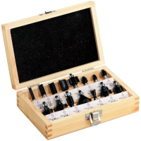 Набор фрез по дереву Metabo 8 мм, 15 шт (631039000)