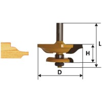 Фреза по дереву Энкор ф79,4 мм, хвостовик 12 мм (9331)