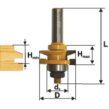 Фреза по дереву Энкор ф41,3х26 мм, хвостовик 12 мм (9333)