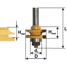 Фреза по дереву Энкор ф41,3х26, хвостовик 12 мм (9334)