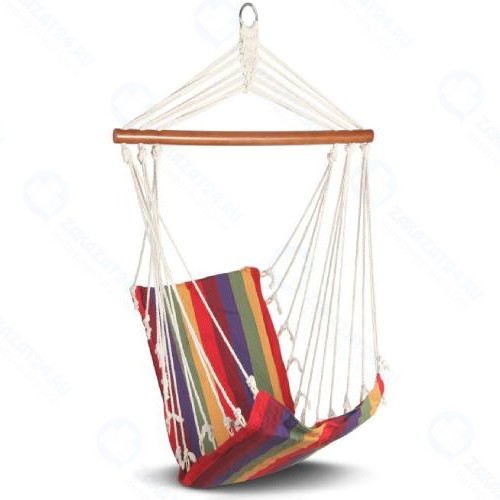 Гамак кресло-качалка Indigo 100x50 см, ткань, радуга (HRHС-11)