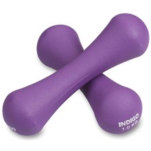 Гантель обливная INDIGO 1,5 кг, с неопреновым покрытием, фиолетовая (IN234) Гантель обливная INDIGO 1,5 кг, с неопреновым покрытием, фиолетовая (IN234)