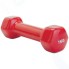 Гантель Bradex SF 0159 обрезиненная, 1 кг, красная