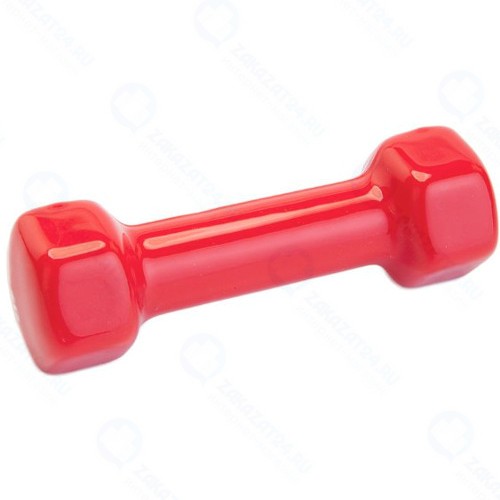 Гантель Bradex SF 0271 обрезиненная, 1,5 кг, красная