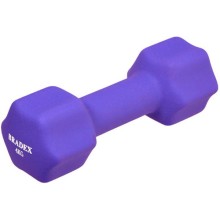 Гантель Bradex SF 0544 неопреновая, 4 кг, фиолетовая Гантель Bradex SF 0544 неопреновая, 4 кг, фиолетовая