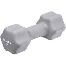 Гантель Bradex SF 0545 неопреновая, 5 кг, серая Гантель Bradex SF 0545 неопреновая, 5 кг, серая