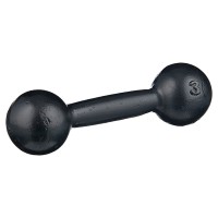 Гантель ТИТАН литая, 3 кг