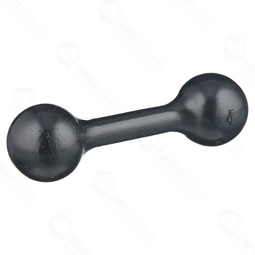 Гантель ТИТАН литая, 4 кг