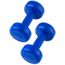 Набор гантелей ПРЕСТИЖ 2 шт х 2 кг, пластик, синий (УТ-00000363) Набор гантелей ПРЕСТИЖ 2 шт х 2 кг, пластик, синий (УТ-00000363)