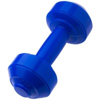Набор гантелей ПРЕСТИЖ 2 шт х 1 кг, пластик, синий (УТ-00006079)